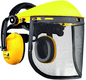 Equipement et protection individuelle - Sécurité - Casque de protection de débrousaillage