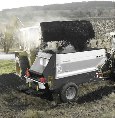 Fertilisation, épandage - Distributeurs d'engrais - Distributeur traîné d'engrais organiques EPANDOR S25