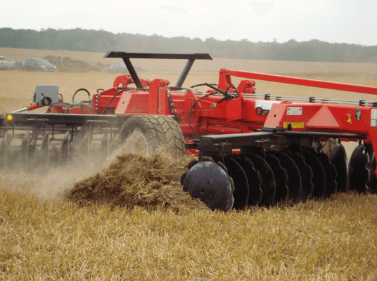 Travail du sol - Déchaumeurs à disques - Cover crops en X autoporteur pulvériseur SOL X