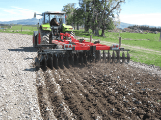 Travail du sol - Déchaumeurs à disques - Cover crops en X autoporteur  pulvériseur APXE TL