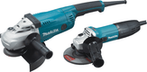 Electroportatifs - Meuleuses, tronçonneuses - Lot 2 meuleuses Ø 230 2200W + Ø 125 720W
