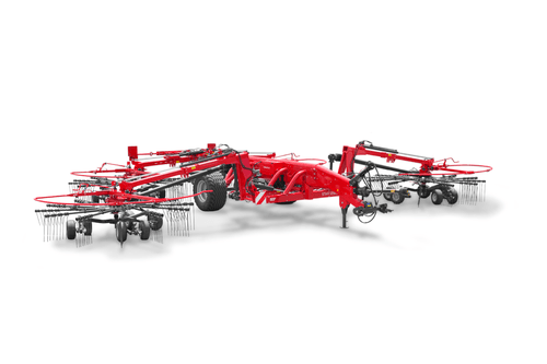 Fenaison - Andaineurs rotatifs - Andaineur STAR 4 rotors à dépose centrale
