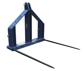 Manutention - Outils de manutention - Fourche pour balle téléscopique - 3 points - chargeurs frontaux