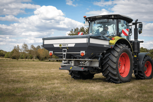 Fertilisation, épandage - Distributeurs d'engrais - Distributeur d'engrais portés DX double plateaux