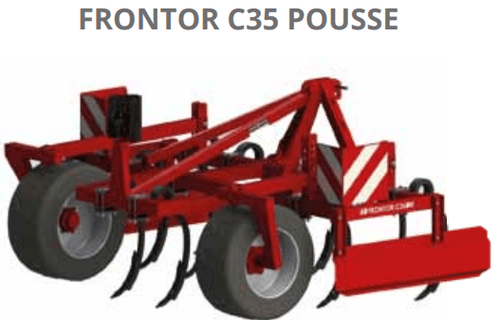Travail du sol - Cultivateurs - Cultivateur poussé à dent FRONTOR
