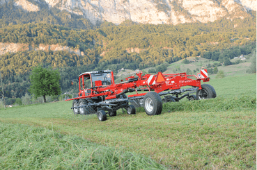 Fenaison - Andaineurs rotatifs - Andaineur STAR 2 rotors, dépose latérale ou centrale