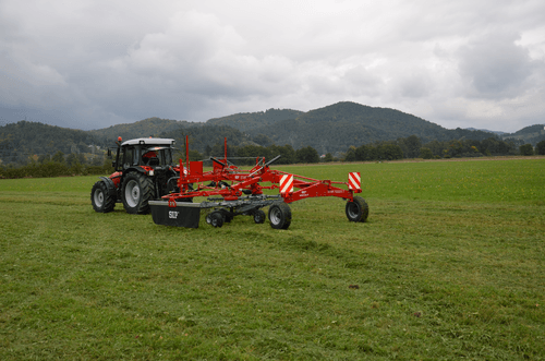 Fenaison - Andaineurs rotatifs - Andaineur STAR 2 rotors, dépose latérale ou centrale