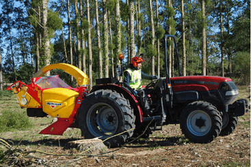 Matériel forestier - Broyeur de branches - Broyeur de branches sur tracteur VEGETOR T et H