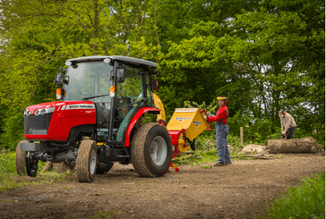 Matériel forestier - Broyeur de branches - Broyeur de branches sur tracteur VEGETOR T et H