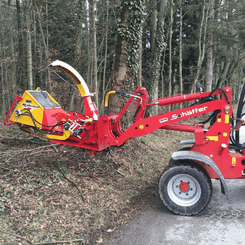 Matériel forestier - Broyeur de branches - Broyeur de branches sur tracteur VEGETOR T et H