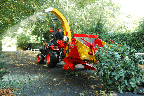 Matériel forestier - Broyeur de branches - Broyeur de branches sur tracteur VEGETOR T et H