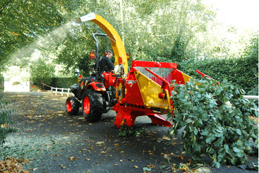 Matériel forestier - Broyeur de branches - Broyeur de branches sur tracteur VEGETOR T et H