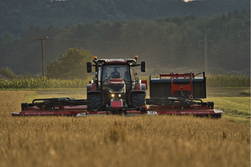 Fenaison - Faucheuses conditionneuses - Groupe de fauche avec groupeur