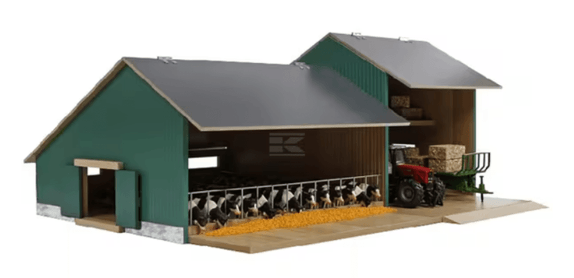 Jouets - Jouets - Étable avec hangar