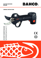 Viticulture, arboriculture - Sécateurs - Sécateur à batterie BCL226