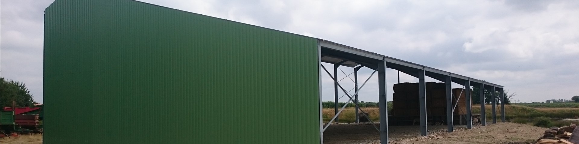 Bâtiment et charpente agricole